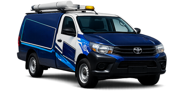 Ashbury Blocked Drains service van